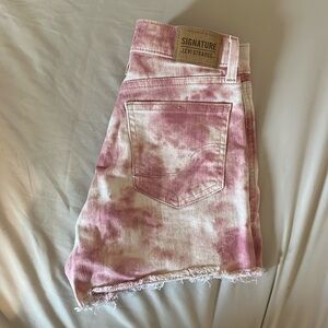 Pink Levi Shorts